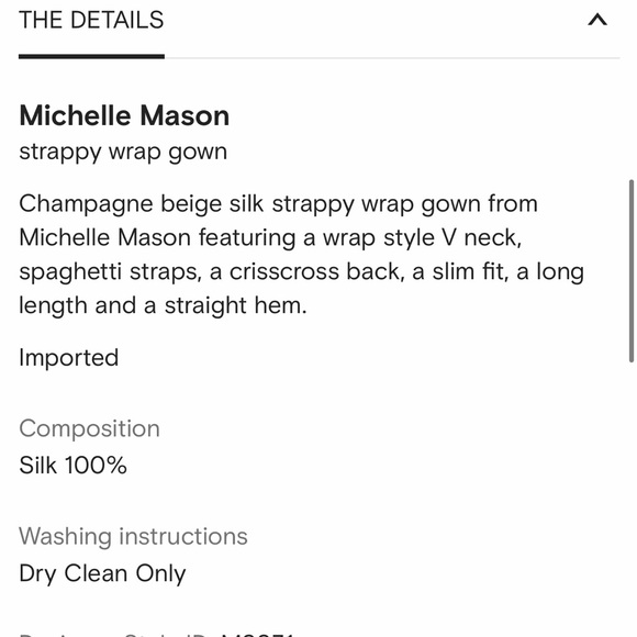 100% Silk Wrap Dress - Picture 8 of 16